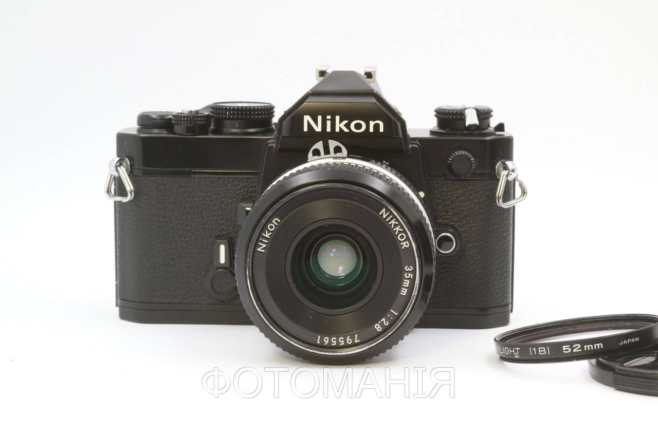 Nikon FM kit Nikkor 35mm f2,8 Ai