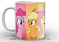 Кружка My little pony разноцветные CP 03.35 "Gr"