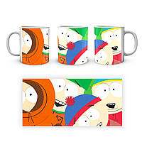 Кружка GeekLand South Park Южный парк Эрик, Стэн, Кенни и Кайл SP.02.11 "Kg"