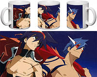 Кружка Gurren Lagann - Симон, Камина GG 01.07 "Kg"