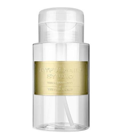 Пляшка з помпою для рідин пластикова 150 мл, фото 1