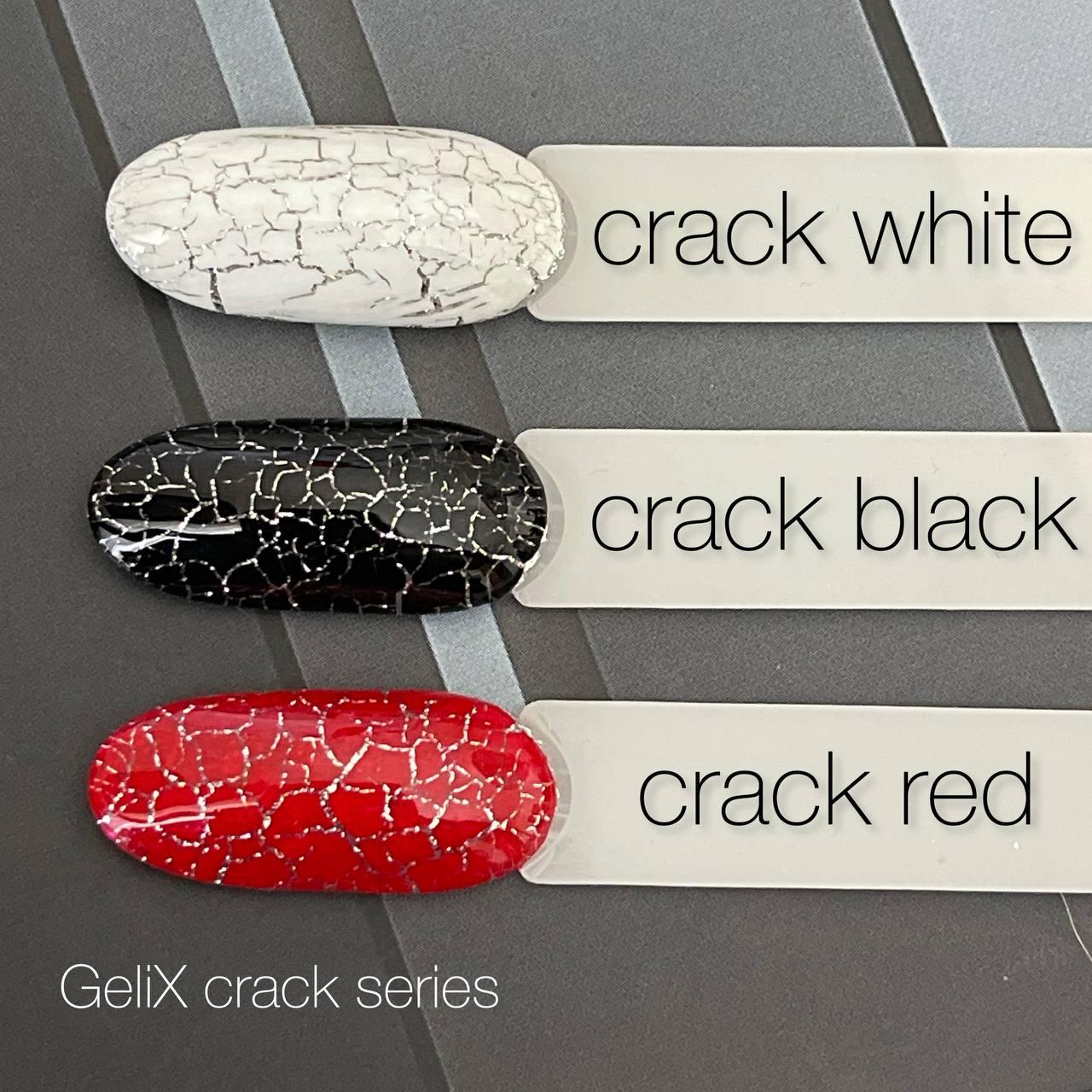Кракелюр лак GeliX crack red (червоний)  8ml