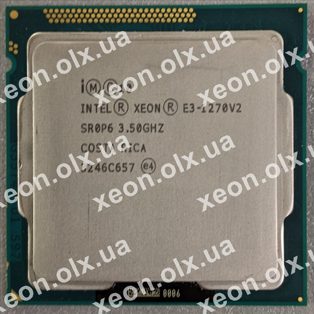 Intel Xeon E3 1270v2 фото 2