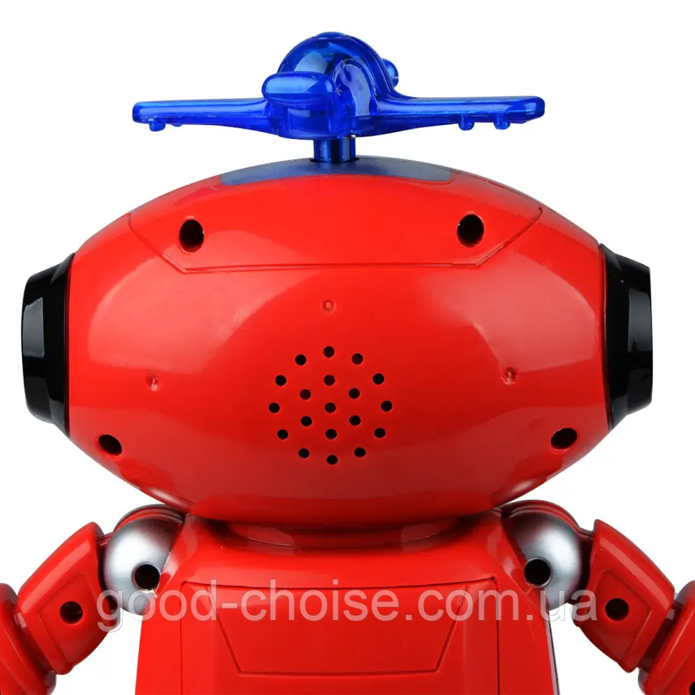 Робот детский танцующий Dance 99444-2, Красный / Интерактивная игрушка танцующий робот на батарейках - фото 7 - id-p1849111051