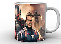 Кружка GeekLand Капитан Америка Captain America Стив Роджерс и Тони Старк CA.02.016 "Kg"