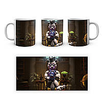 Кружка Five Nights At Freddys Пять ночей с Фредди Funtime Freddy and Bon-Bon FN.02.391 "Gr"