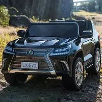 Детский электромобиль двухместный джип Lexus LX570