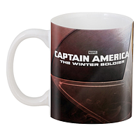 Кружка GeekLand Капитан Америка Captain America щит CA.02.035 зимний солдат "Gr"