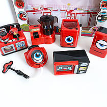 Набір побутової техніки з 6 предметів зі світловими та звуковими ефектами FDE520