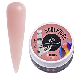 Скульптурний гель Global Fashion «Sculpture Builder Gel» 15 г, nude No04