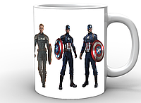 Кружка GeekLand Капитан Америка Captain America костюмы CA.02.018 "Gr"