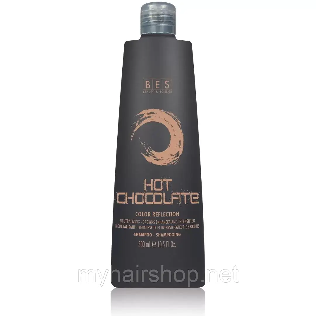 Шампунь тонуючий BES Color Reflection Hot Chocolate shampoo 300 мл