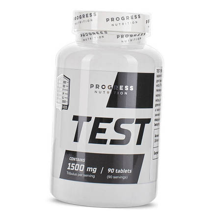 Бустер тестостерону Progress Nutrition Test 1500 mg 90 таб, фото 3