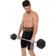 Пояс для паверліфтингу шкіряний професійний Velo (ZB-5784), фото 10