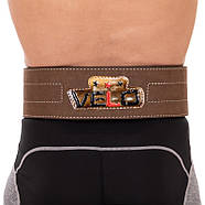 Пояс для паверліфтингу шкіряний професійний Velo (ZB-5784), фото 8