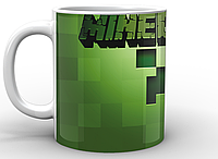 Кружка GeekLand Minecraft Майнкрафт лого MС.02.013 "Kg"