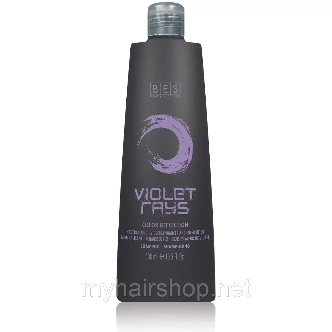 Шампунь тонуючий BES Color Reflection Violet Rays shampoo 300 мл