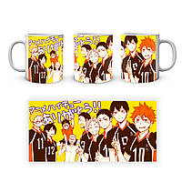 Кружка GeekLand Haikyu!! Волейбол Карасуно HK 001.10 "Gr"