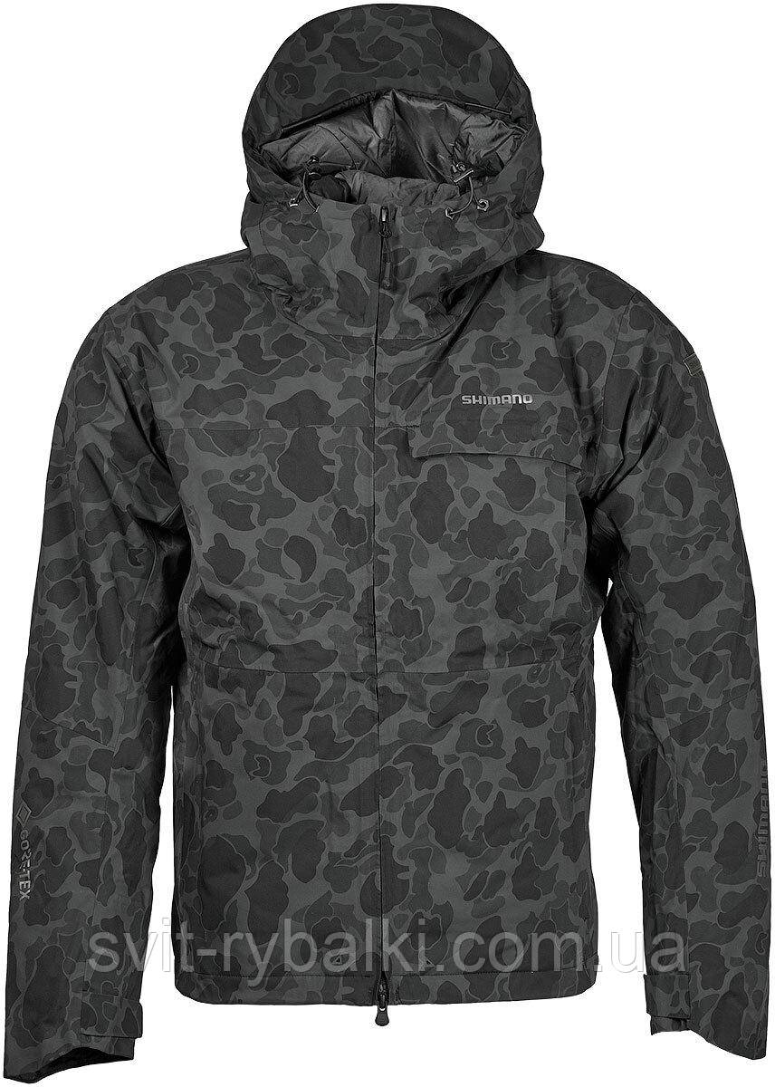 Куртка Shimano GORE-TEX Explore Warm Jacket к:black duck camo - фото 1 - id-p1849118205