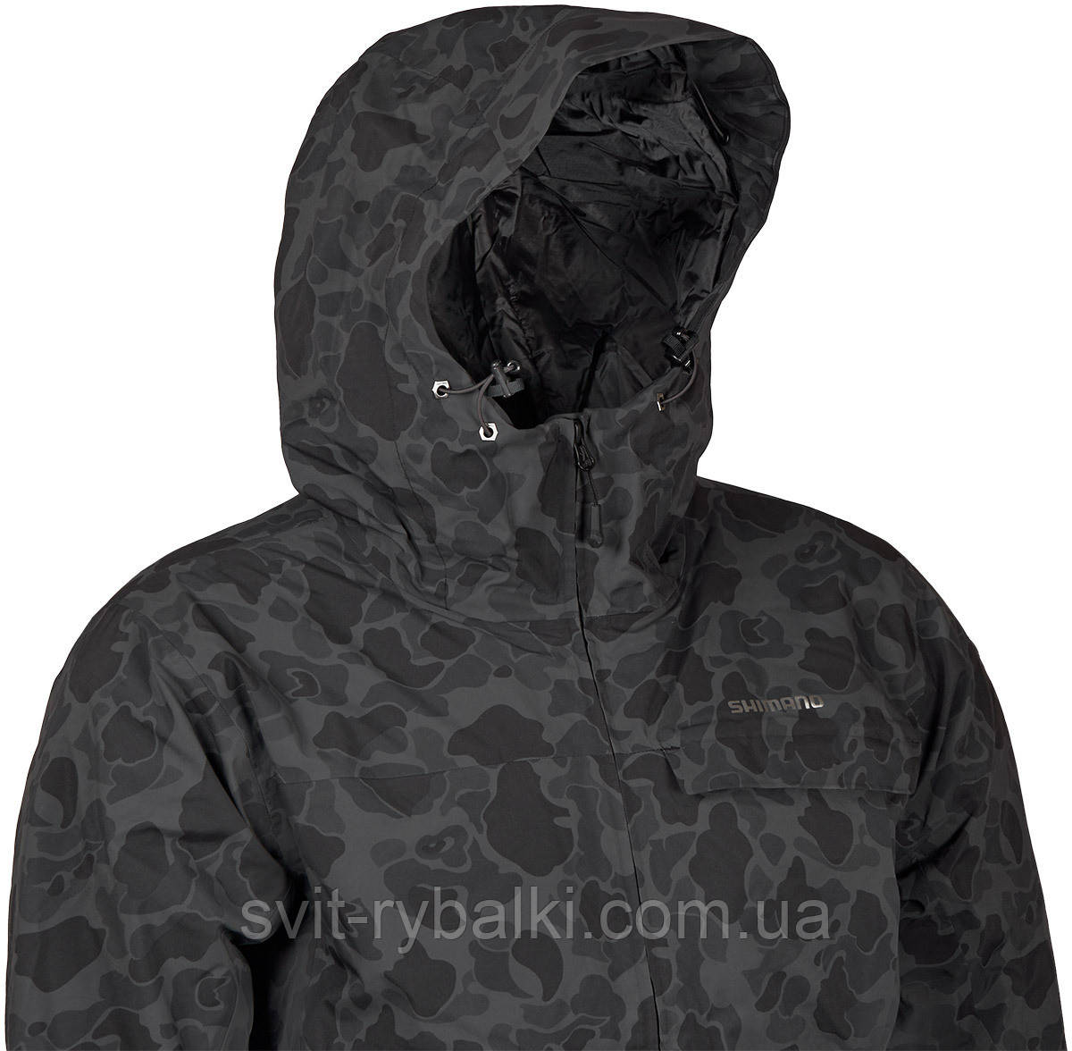 Куртка Shimano GORE-TEX Explore Warm Jacket к:black duck camo - фото 3 - id-p1849118205