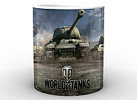 Кружка World of Tanks Світ танків логотип WT.02.007