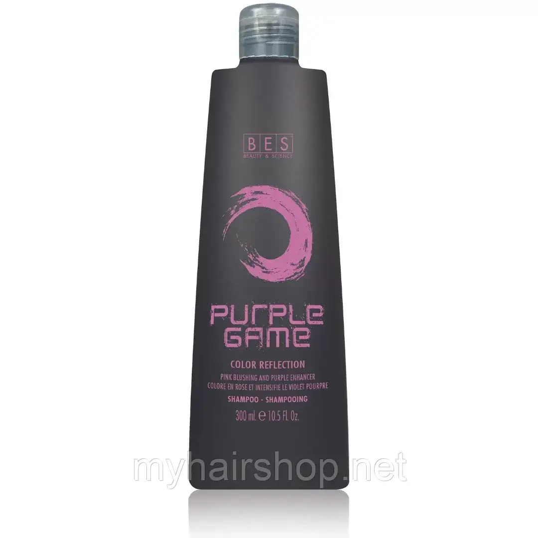 Шампунь тонуючий BES Color Reflection Purple Game shampoo 300 мл