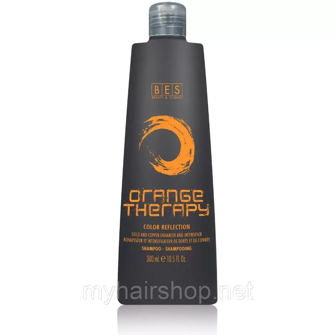 Шампунь тонуючий BES Color Reflection Orange Therapy shampoo 300 мл