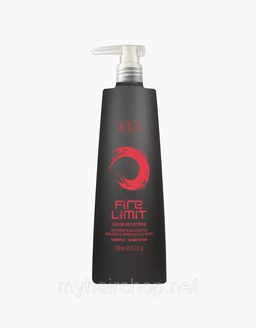 Шампунь тонуючий BES Color Reflection Fire Limit shampoo 1000 мл