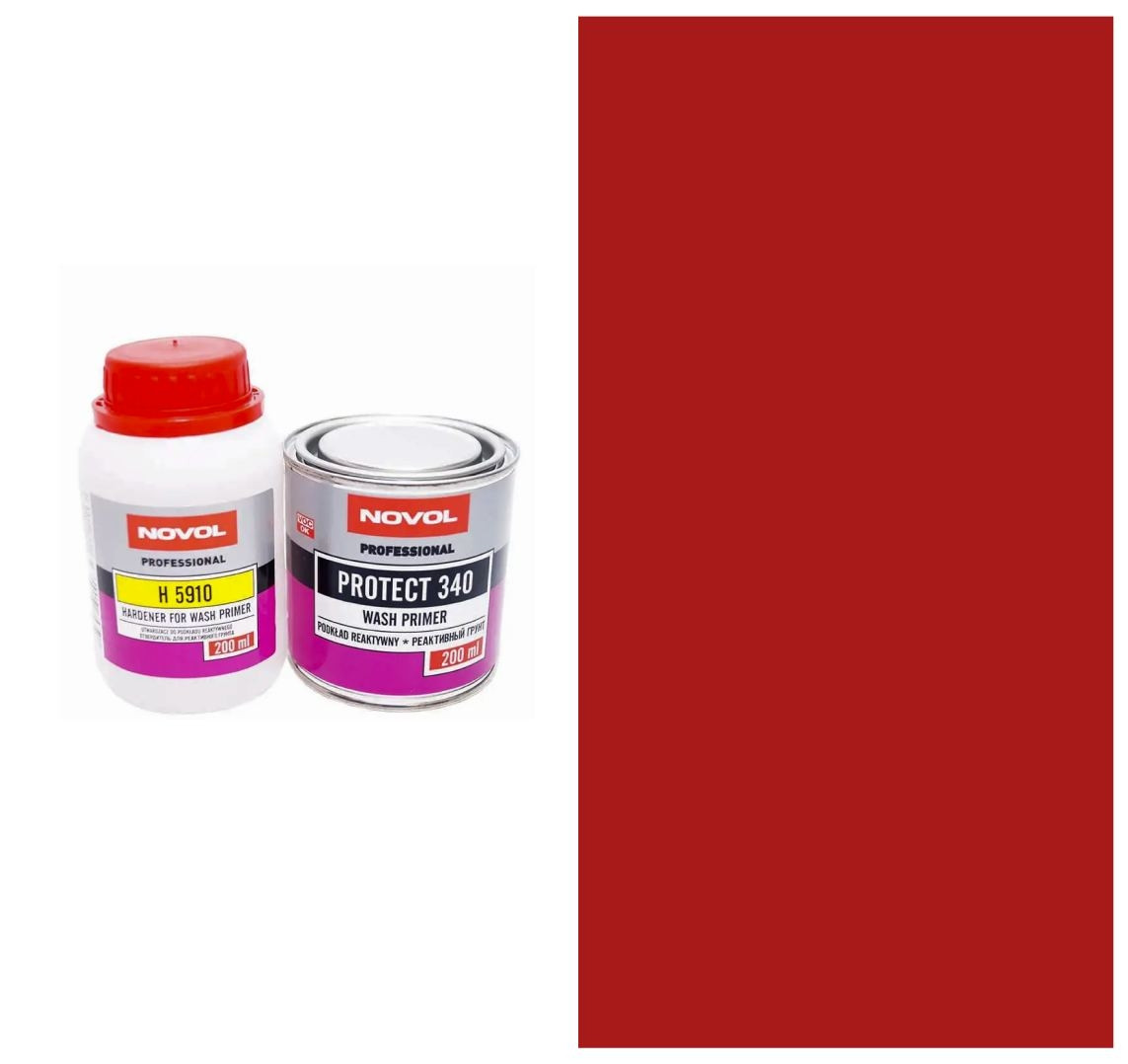 Реактивний кислотний ґрунт — Wash primer 340 0,2 л + 0,2 л Novol