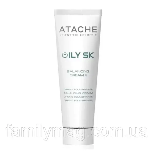 Балансуючий крем для жирної та комбінованої шкіри Oily SK Balancing Cream Atache 200 мл