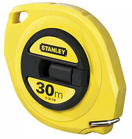 Рулетка Stanley Longtape, ударопрочный корпус из ABS-пластика, 30м х 9.5мм