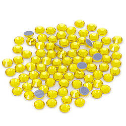 Стрази гарячої фіксації DMC, ss12 (3mm), ціна за 1440шт, колір Жовтий