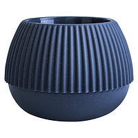 Горщик для квітів із дренажем 33*24см Бохо 4,5л Граніт