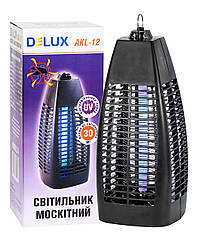 Антимоскітний світильник, електрична пастка від комарів AKL-12 1х6Вт G5, 30м2