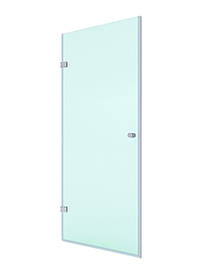 D2-02 Повний комплект фурнітури для дверей в душову нішу, полірована