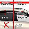 Дефлектори вікон (вітровики) Volkswagen Passat B5 універсал 1997-2005 (скотч) AV-Tuning, фото 8