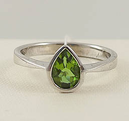 Срібна каблучка з султанітом Т-1008