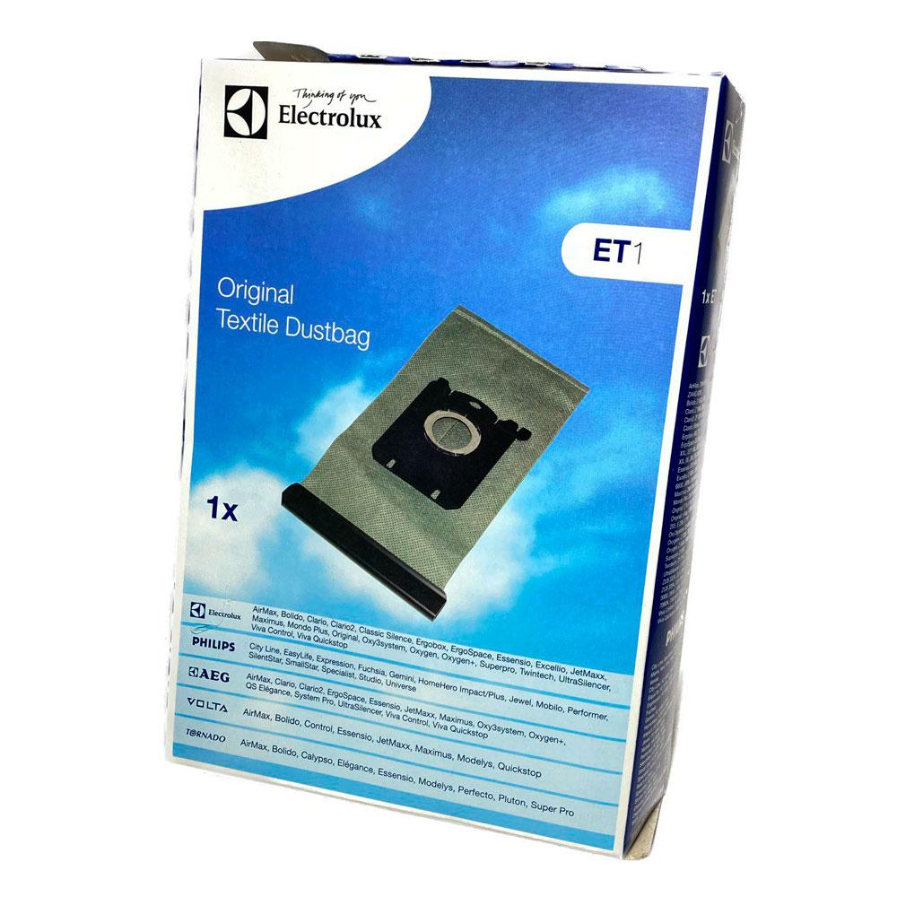 Багаторазовий мішок для пилососу Електролюкс Оригінал ET1 S-BAG - запчастини для пилососів, фото 1
