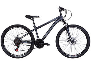 Велосипед 26" Discovery RIDER AM DD 2022 (графітовий (м))