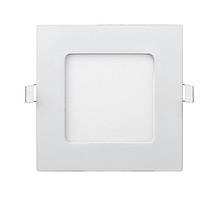 Світильник врізний LED Square Downlight 6W-220V-420L-4000K Alum TNSy