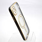 Чохол накладка з MagSafe Elegant Case для Apple iPhone 11 Black, фото 2