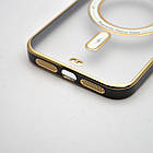 Чохол накладка з MagSafe Elegant Case для Apple iPhone 11 Black, фото 5
