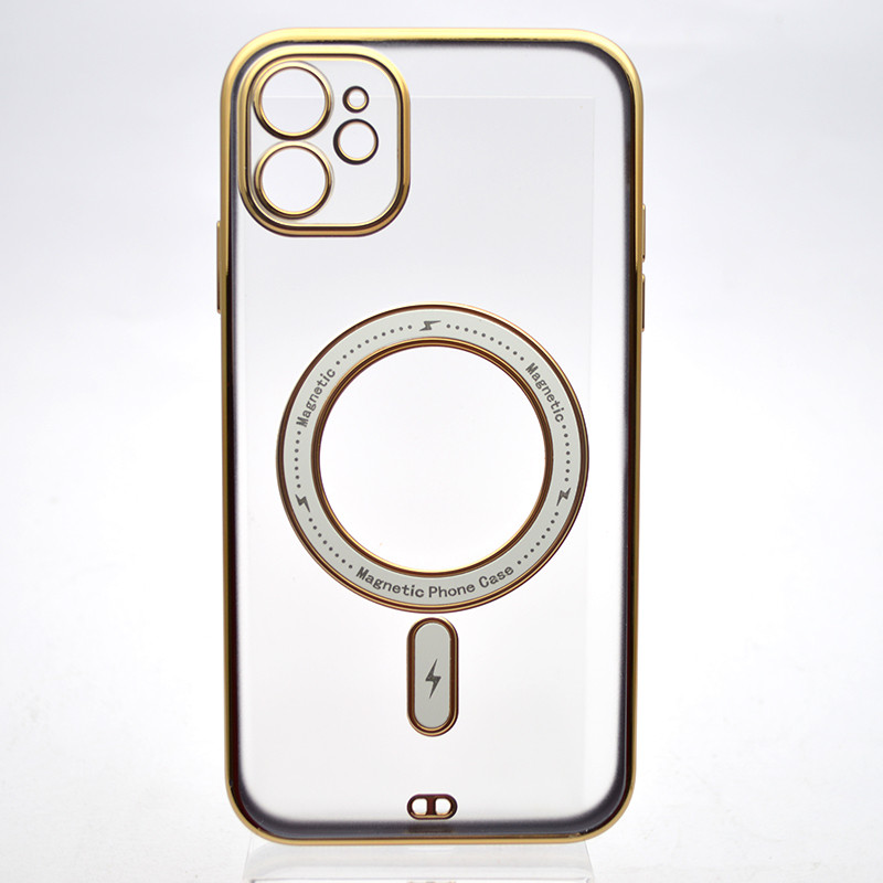 Чохол накладка з MagSafe Elegant Case для Apple iPhone 11 Blue, фото 1