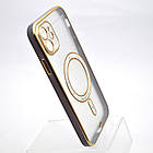 Чохол накладка з MagSafe Elegant Case для Apple iPhone 11 Blue, фото 2
