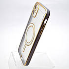 Чохол накладка з MagSafe Elegant Case для Apple iPhone 11 Blue, фото 3