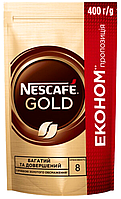 Кава розчинна натуральна Nescafe Gold 400 г