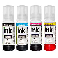 Комплект Чорнила для принтера ColorWay EW310 Epson L3100/3110/3150/3151/3250 /3251/3256/3260/3266 4x70 ml