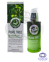 Сироватка з екстрактом чайного дерева, що заспокоює Enough Pure Tree Balancing Pro Calming Ampoule 30 мл