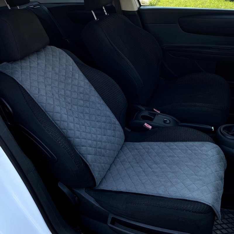 Универсальный защитный авточехол Алькантара Эко-замш Накидка чехол на ...