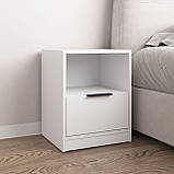Прикроватна тумба, тумбочка в спальню з висувною шухлядою M-31, фото 2